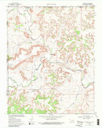 KENTON, OK-CO HISTORICAL MAP GEOPDF 7.5X
