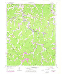 WAYLAND, KY HISTORICAL MAP GEOPDF 7.5X7.