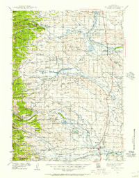 BIG PINEY, WY HISTORICAL MAP GEOPDF 30X3