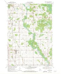 BEAR CREEK, WI HISTORICAL MAP GEOPDF 7.5
