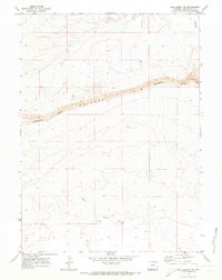 RED DESERT SW, WY HISTORICAL MAP GEOPDF