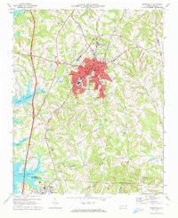 MOORESVILLE, NC HISTORICAL MAP GEOPDF 7.