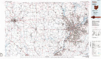 DAYTON, OH-IN HISTORICAL MAP GEOPDF 30X6