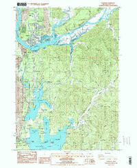 FLORENCE, OR HISTORICAL MAP GEOPDF 7.5X7