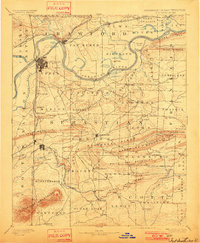 FORT SMITH, AR-OK HISTORICAL MAP GEOPDF
