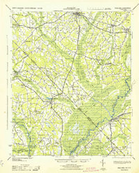 FAIR BLUFF, NC-SC HISTORICAL MAP GEOPDF