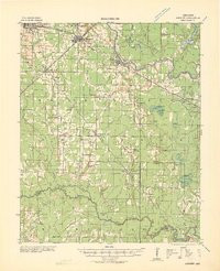 KENSETT, AR HISTORICAL MAP GEOPDF 15X15