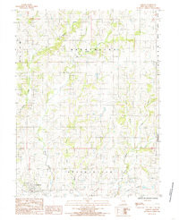 JAMESON, MO HISTORICAL MAP GEOPDF 7.5X7.