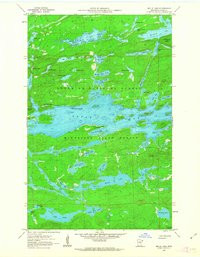 BRULE LAKE, MN HISTORICAL MAP GEOPDF 7.5