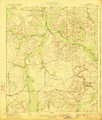 KETCHUM MOUNTAIN, TX HISTORICAL MAP GEOP