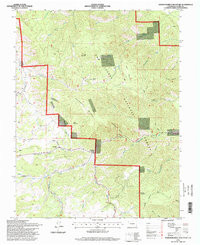 HARDSCRABBLE MOUNTAIN, CO HISTORICAL MAP