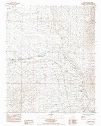 BANNOCK, CA HISTORICAL MAP GEOPDF 7.5X7.