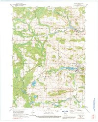 MARION, WI HISTORICAL MAP GEOPDF 7.5X7.5