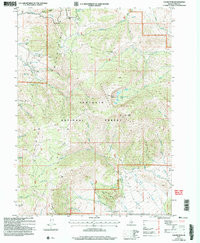 CACHE PEAK, ID HISTORICAL MAP GEOPDF 7.5