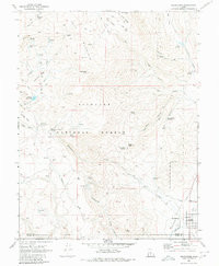 KOOSHAREM, UT HISTORICAL MAP GEOPDF 7.5X