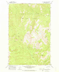 HAHN CREEK PASS, MT HISTORICAL MAP GEOPD