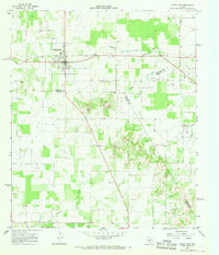 RISING STAR, TX HISTORICAL MAP GEOPDF 7.