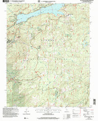HUNTINGTON LAKE, CA HISTORICAL MAP GEOPD