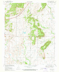 OSAGE HILLS, OK HISTORICAL MAP GEOPDF 7.