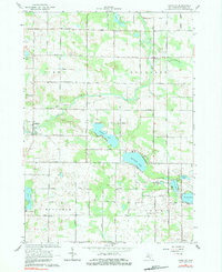 LANGSTON, MI HISTORICAL MAP GEOPDF 7.5X7