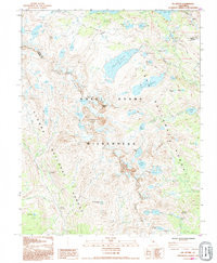 MOUNT RITTER, CA HISTORICAL MAP GEOPDF 7