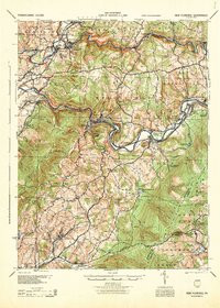 NEW FLORENCE, PA HISTORICAL MAP GEOPDF 1