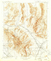 LAS VEGAS W, NV-CA HISTORICAL MAP GEOPDF