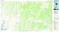 CAMP WOOD, TX HISTORICAL MAP GEOPDF 30X6