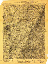 HAGERSTOWN, MD-PA HISTORICAL MAP GEOPDF