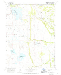 DORRIS RESERVOIR, CA HISTORICAL MAP GEOP