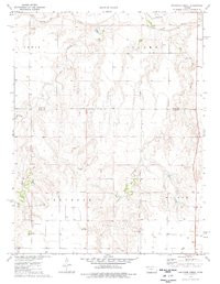 CHEYENNE CREEK, KS HISTORICAL MAP GEOPDF
