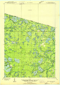 STAR LAKE, WI-MI HISTORICAL MAP GEOPDF 1