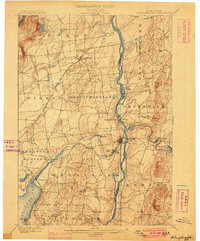 SHUYLERVILLE, NY HISTORICAL MAP GEOPDF 1