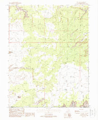 THE KNOLL, UT HISTORICAL MAP GEOPDF 7.5X