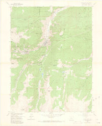GEORGETOWN, CO HISTORICAL MAP GEOPDF 7.5