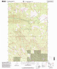 WARLAND PEAK, MT HISTORICAL MAP GEOPDF 7