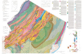 BEDROCK GEOLOGIC MAP NORTHERN NEW JERSEY