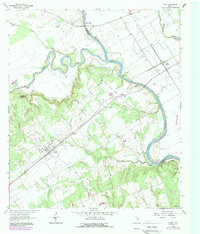 GAUSE, TX HISTORICAL MAP GEOPDF 7.5X7.5