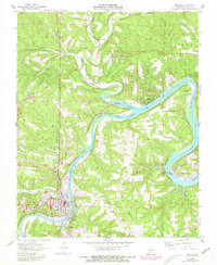 BRANSON, MO HISTORICAL MAP GEOPDF 7.5X7.
