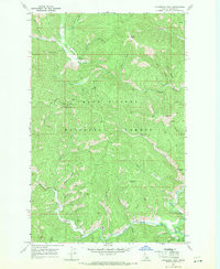 CATHEDRAL PEAK, ID HISTORICAL MAP GEOPDF