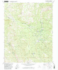 DINKEY CREEK, CA HISTORICAL MAP GEOPDF 7