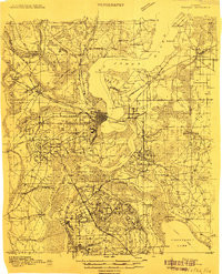 PALATKA, FL HISTORICAL MAP GEOPDF 15X15