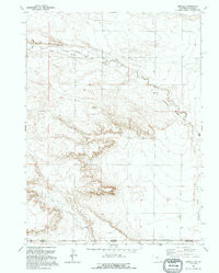 ARCOLA, WY-CO HISTORICAL MAP GEOPDF 7.5X