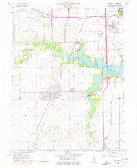 CHATHAM, IL HISTORICAL MAP GEOPDF 7.5X7.