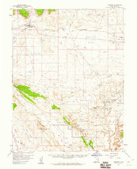 THOMPSON, UT HISTORICAL MAP GEOPDF 15X15