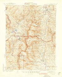 MOUNT LINCOLN, CO HISTORICAL MAP GEOPDF