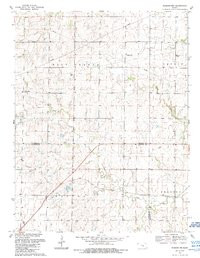 PEABODY NW, KS HISTORICAL MAP GEOPDF 7.5