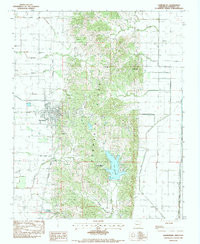 HARRISBURG, AR HISTORICAL MAP GEOPDF 7.5