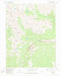 GARFIELD, CO HISTORICAL MAP GEOPDF 7.5X7
