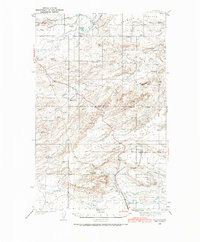 PENDROY, MT HISTORICAL MAP GEOPDF 15X15